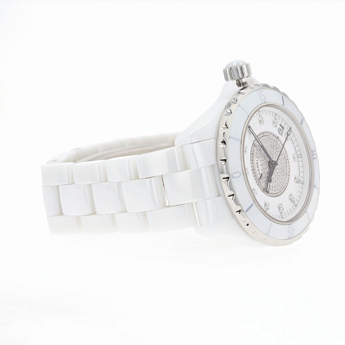 Chanel j12 diamond best sale