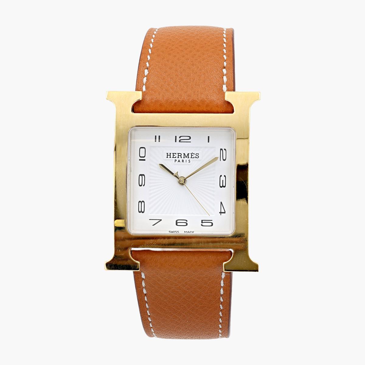 Vintage Hermes Heuer H Watch, Ref#Hh1.801.131.Vba