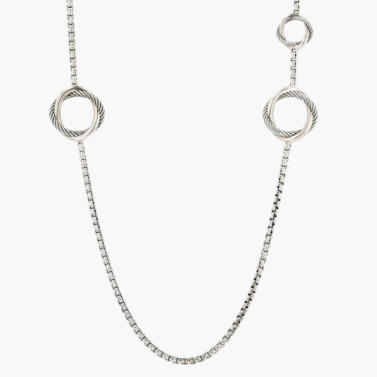 Vintage David Yurman Infinity Necklace