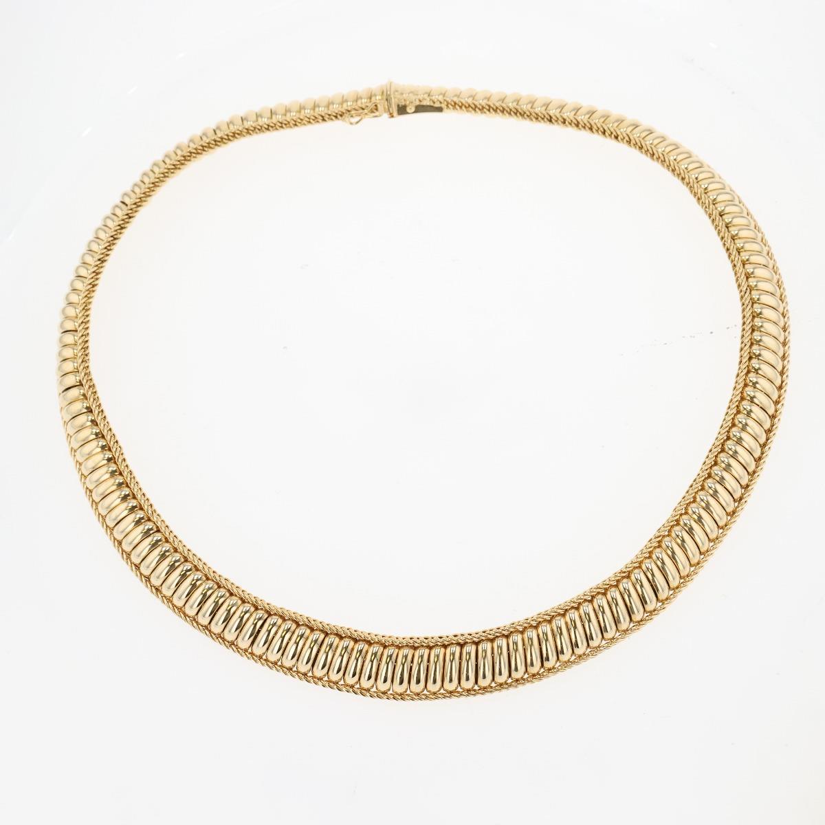 18Kt Gold Collar Made By Wellendorff