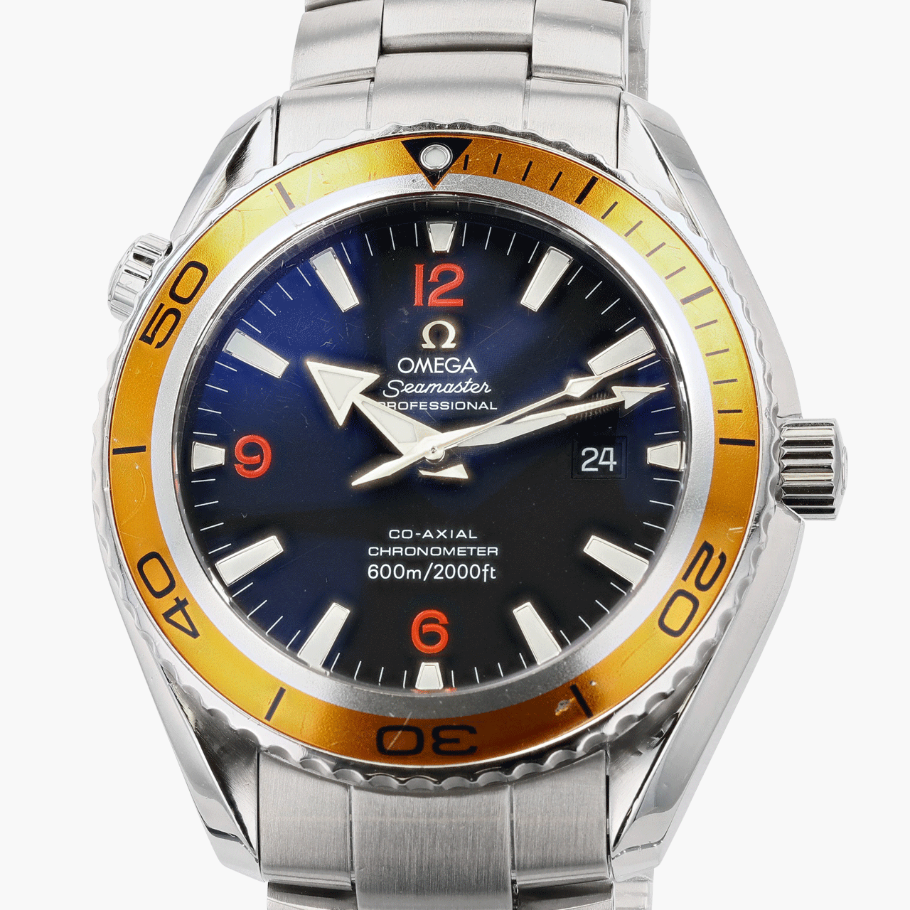 Omega Men s 2208.50.00 Seamaster Planet Ocean Stainless Steel Watch