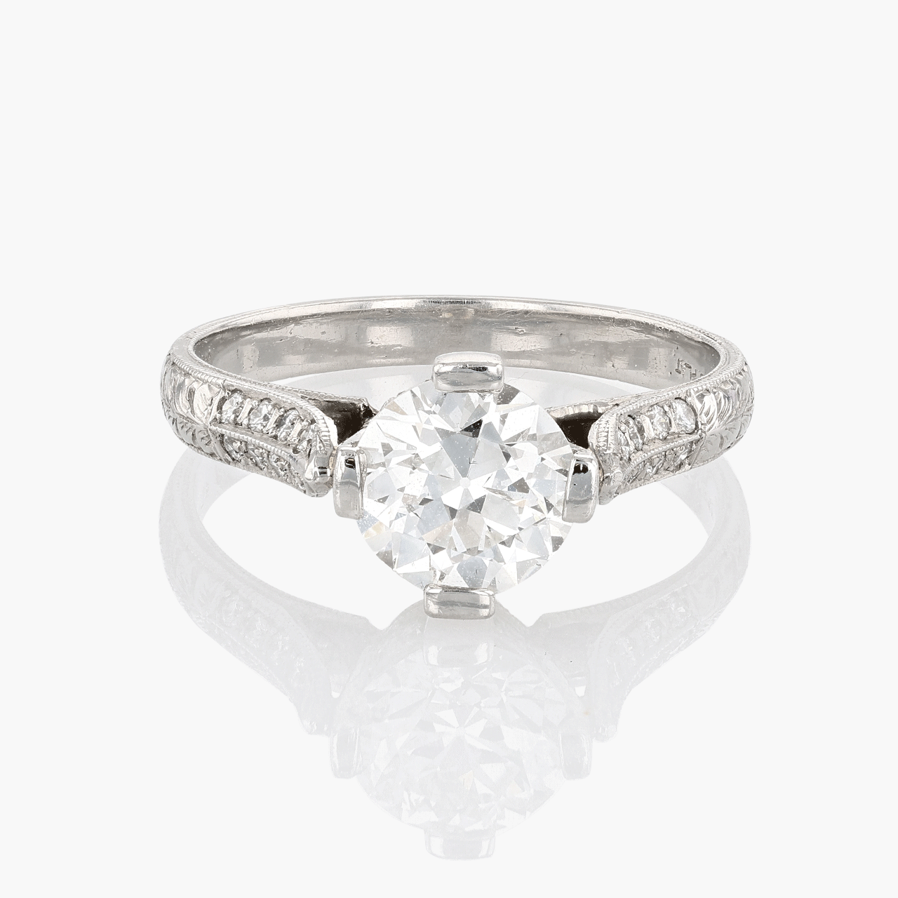 Vintage Old European Cut Diamond Ring