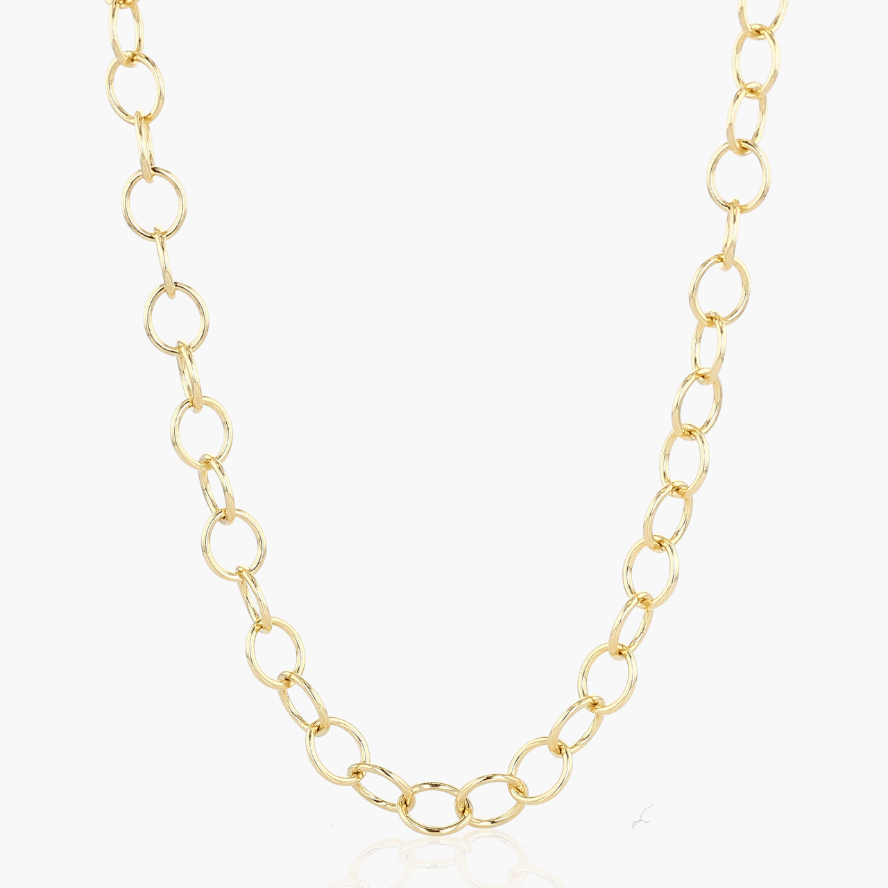 Temple St. Clair 18k Yellow Gold Circle Link Chain