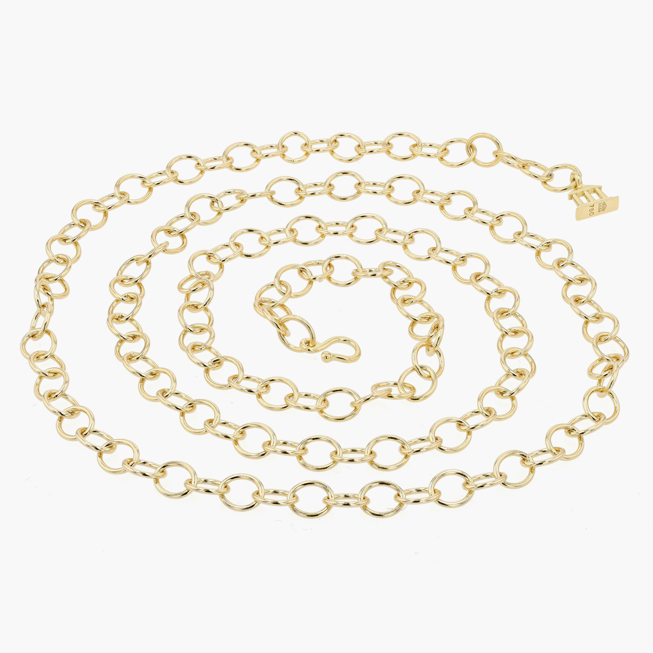 Temple St. Clair 18k Yellow Gold Circle Link Chain